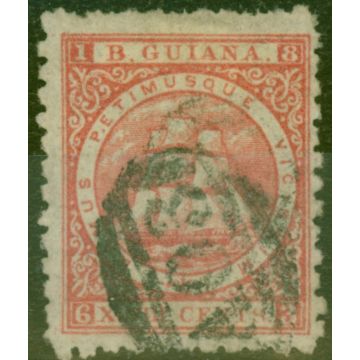British Guiana 1867 48c Red SG105 Perf 10 Fine Used 