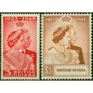 British Guiana 1948 RSW Set of 2 SG322-323 Fine LMM 