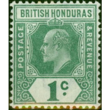 British Honduras 1905 1c Grey-Green & Green SG84 Fine VLMM 