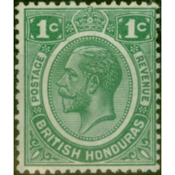 British Honduras 1926 1c Green SG126 Fine VLMM 