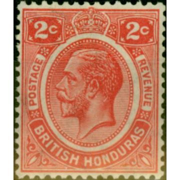 British Honduras 1926 2c Rose-Carmine SG128 Fine MNH (2)