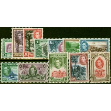 British Honduras 1938 Set of 12 SG150-161 Fine LMM (2)