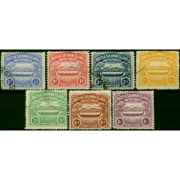 British Solomon Islands 1907 Set of 7 SG1-7 V.F.U 