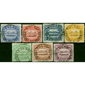 British Solomon Islands 1907 Set of 7 SG1-7 V.F.U C.T.O 