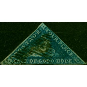 C.O.G.H 1853 4d Deep Blue SG4 Good Used (2)