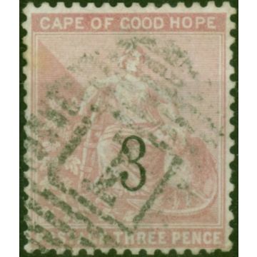 C.O.G.H 1880 3 on 3d Pale Dull Rose SG38 Fine Used