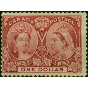 Canada 1897 $1 Lake SG136 Fine & Fresh VLMM 