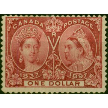 Canada 1897 $1 Lake SG136 Fine MM 