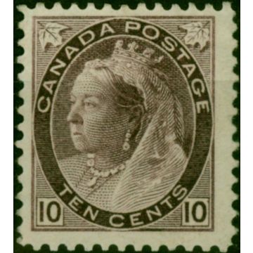 Canada 1898 10c Brownish Purple SG164 Fine MNH 