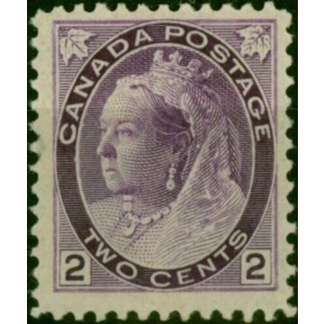 Canada 1898 2c Violet SG154 Fine MNH 