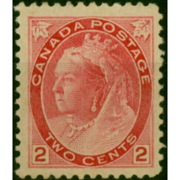 Canada 1899 2c Rose-Carmine SG155 Fine MNH 