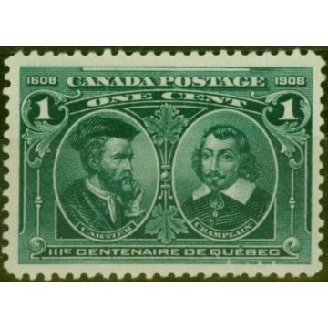 Canada 1908 1c Blue-Green SG189 Fine MM