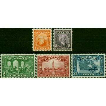 Canada 1927 Set of 5 SG266-270 V.F MNH 