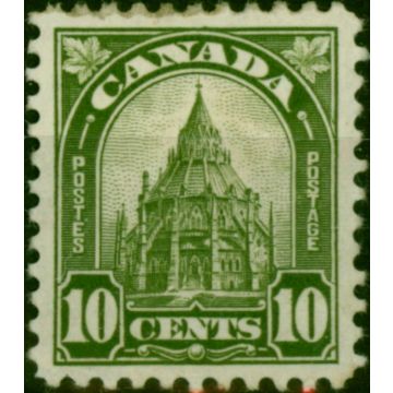 Canada 1930 10c Olive-Green SG299 Fine MM 