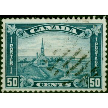 Canada 1930 50c Blue SG302 Fine Used