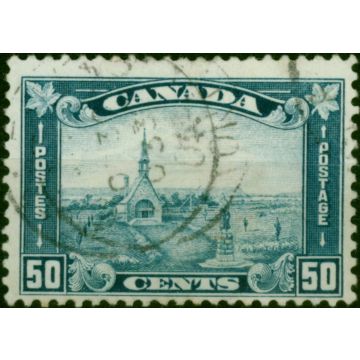 Canada 1930 50c Blue SG302 Fine Used (2)