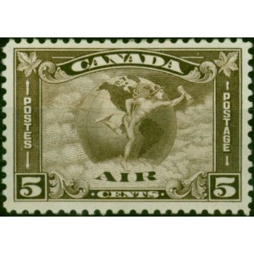 Canada 1930 5c Deep Brown SG310 Fine MM (3)