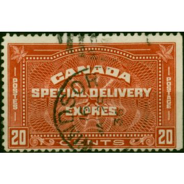 Canada 1932 20c Brown-Red SGS7 Fine Used 