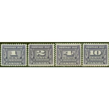 Canada 1933-34 P.Due set of 4 SGD14-17 V.F Lightly Mtd Mint 