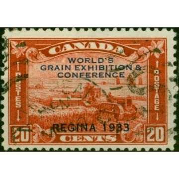 Canada 1933 20c Red SG330 Fine Used (2)