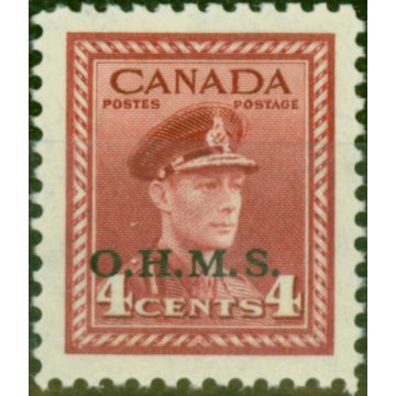 Canada 1949 4c Carmine-Lake SG0165 V.F MNH 