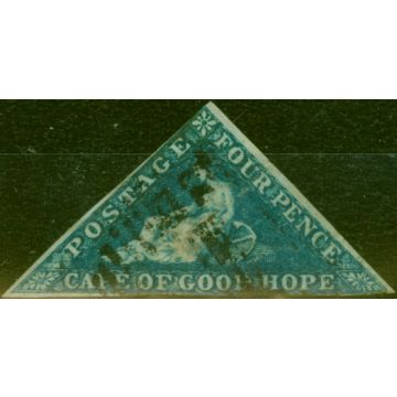 Cape of Good Hope 1853 4d Blue SG4c Good Used