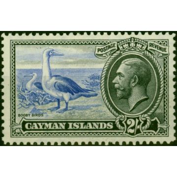 Cayman Islands 1935 2s Ultramarine & Black SG105 Fine LMM (2)