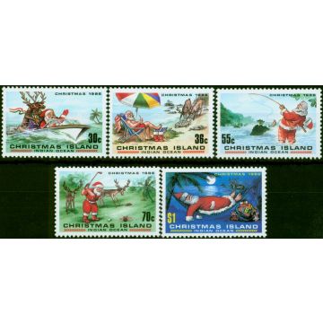 Christmas Island 1986 Christmas Set of 5 SG222-226 V.F MNH 