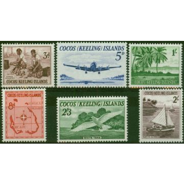 Cocos (Keeling) Islands 1963 Set of 6 SG1-6 V.F MNH (2)