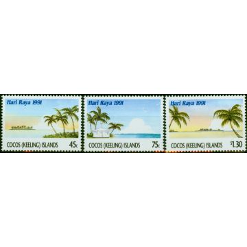 Cocos (Keeling) Islands 1991 Malay Hari Raya Set of 3 SG244-246 V.F MNH