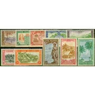 Cook Islands 1949 Set of 10 SG150-159 Fine MNH (2)