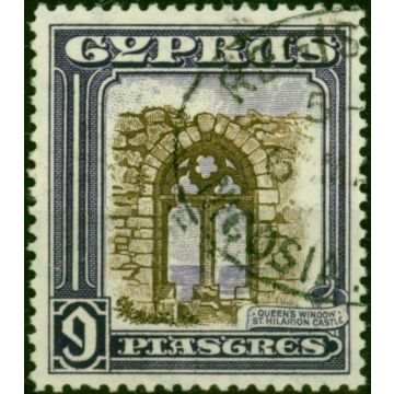 Cyprus 1934 9pi Sepia & Violet SG141 V.F.U