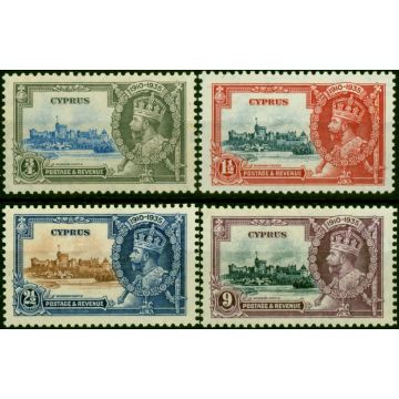 Cyprus 1935 Jubilee Set of 4 SG144-147 Fine MNH (2)