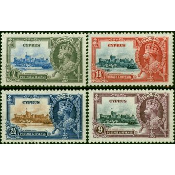 Cyprus 1935 Jubilee Set of 4 SG144-147 Fine VLMM 