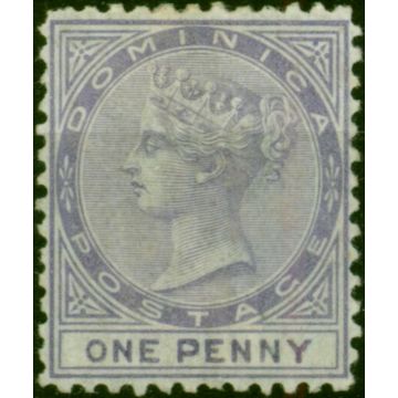Dominica 1874 1/2d Lilac SG1 Fine MM 