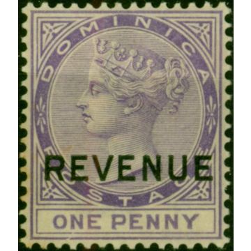 Dominica 1888 1d Lilac SGR4 Fine LMM 