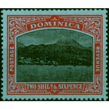 Dominica 1920 2s6d Black & Red-Blue SG53c Fine & Fresh LMM (2)