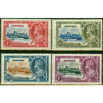 Dominica 1935 Jubilee Set of 4 SG92-95 Fine LMM 