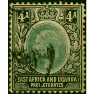 East Africa KUT 1904 4a Grey-Green & Black SG23 Good Used 