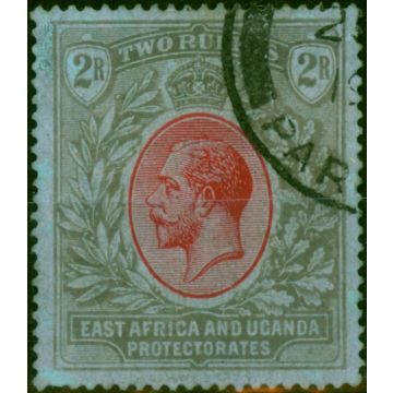 East Africa KUT 1912 2R Red & Black-Blue SG54 Good Used 