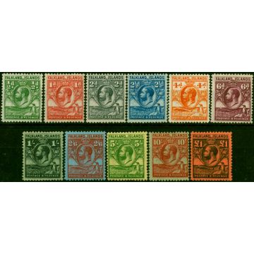 Falkland Islands 1929-32 Set of 11 SG116-126 Superb MNH 