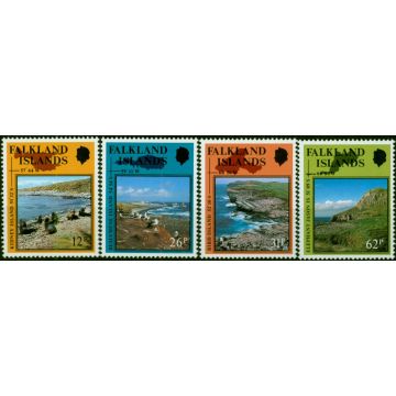 Falkland Islands 1990 Nature Reserves Set of 4 SG597-600 V.F MNH