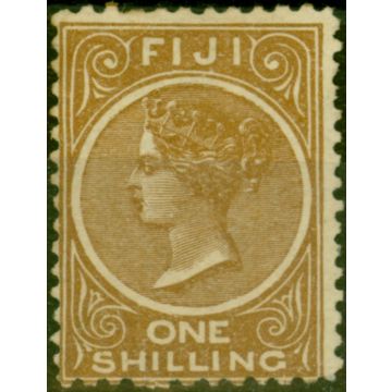 Fiji 1899 1s Brown SG67a Fine MM