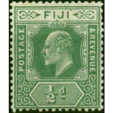 Fiji 1908 1/2d Green SG118 Fine MM 