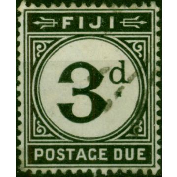 Fiji 1918 3d Black SGD9 Fine Used 