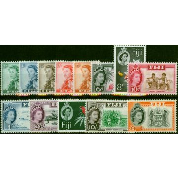 Fiji 1959-63 Set of 13 SG298-310 Fine & Fresh VLMM 