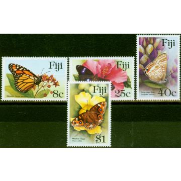 Fiji 1985 Butterlies Set of 4 SG693-696 V.F MNH 