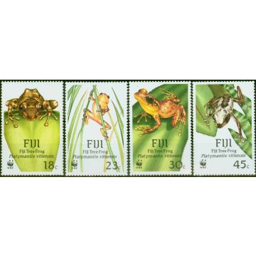 Fiji 1988 Tree Frogs Set of 4 SG778-781 V.F MNH 