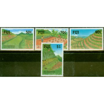 Fiji 1990 Soil Conservation Set of 4 SG811-814 V.F MNH 