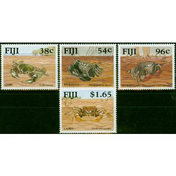 Fiji 1991 Mangrove Crabs Set of 4 SG831-834 V.F MNH 